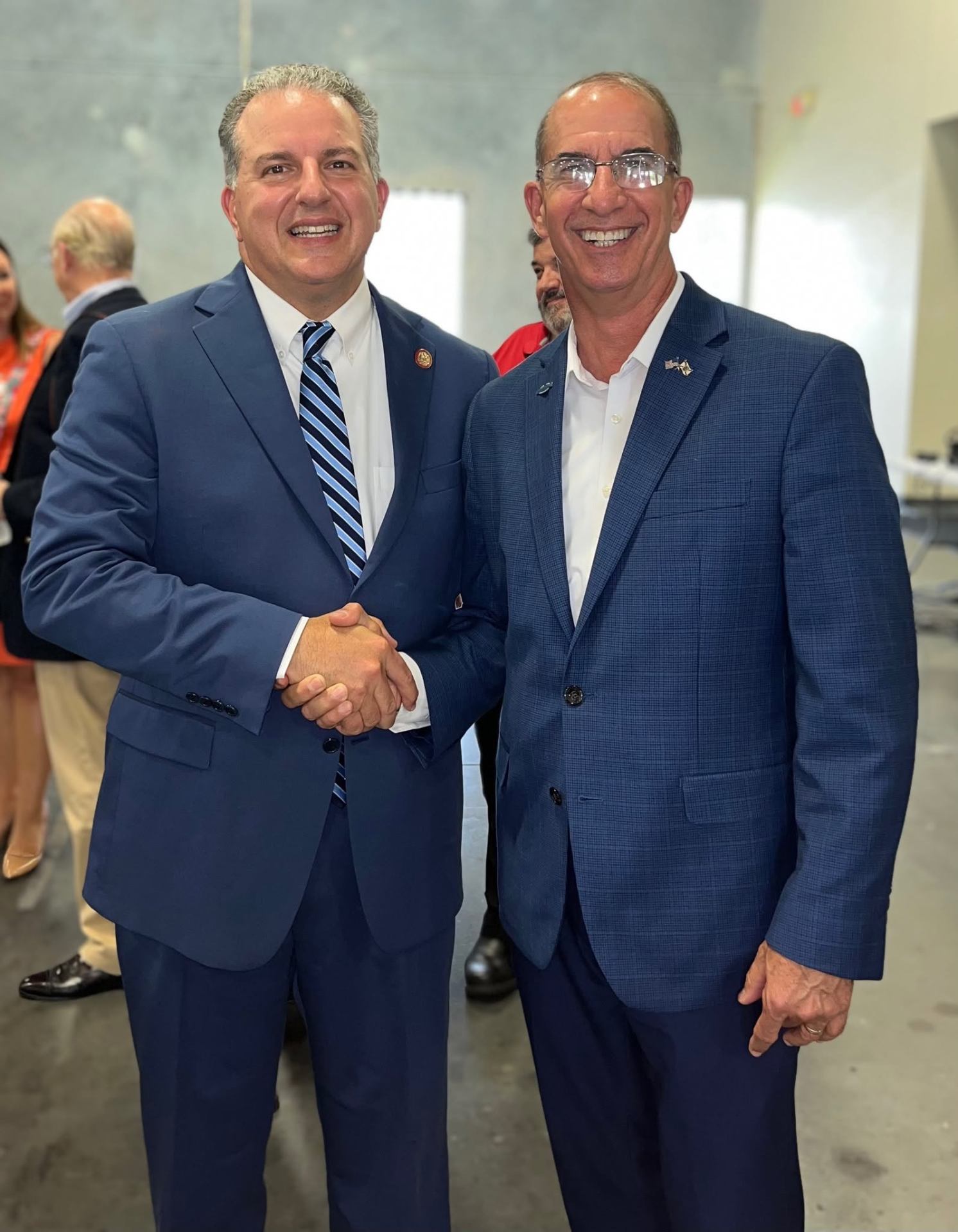 Carey Baker with Rep. Jimmy Patronis
